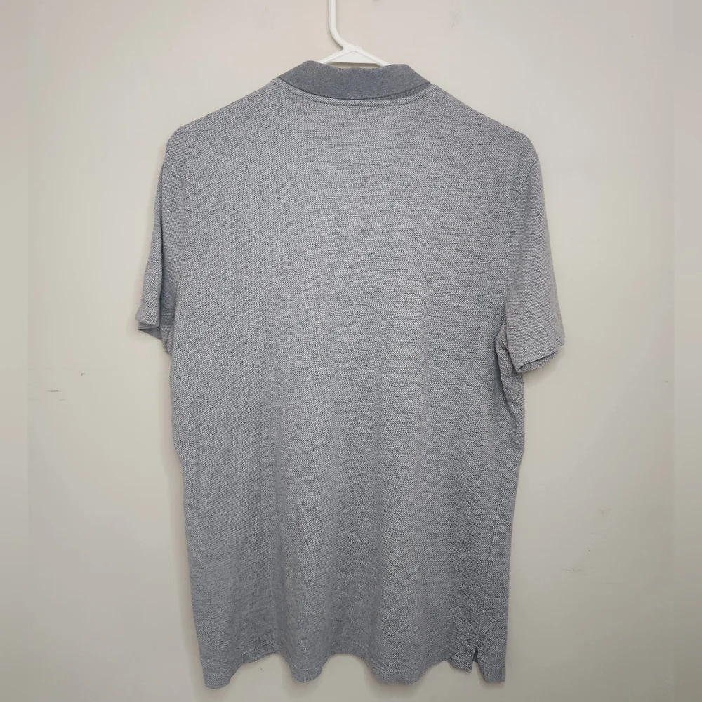 🎉 5/$25 Men's Banana Republic Gray Polo Style Shirt Sz Large
